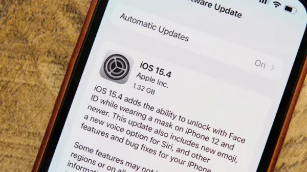 Apple iOS 15.4 కొత్త అప్డేట్