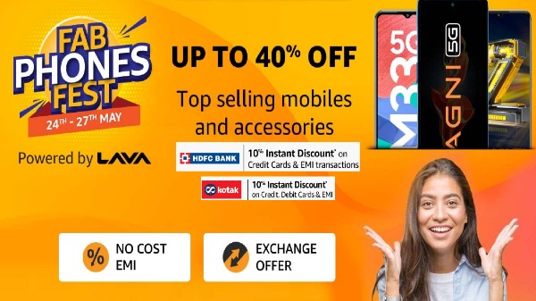 Amazon Fab Phones Fest May 2022 Sales Offers More Discounts on Redmi Brand Smartphones