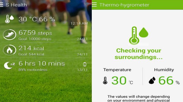 Samsung Health యాప్