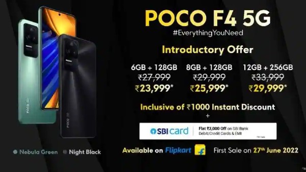 Poco F4 5G ధరలు