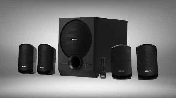 SONY SA-D40 80 W Bluetooth Home Theatre (Black, 4.1 Channel)