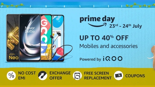 Amazonలో మొదలైన Prime Day Sale.. కళ్లు చెదిరే ఆఫర్లు! Amazonలో మొదలైన Prime Day Sale.. కళ్లు చెదిరే ఆఫర్లు!