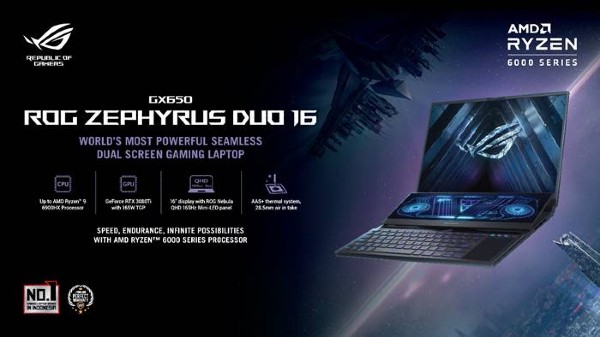 Asus ROG Zephyrus Duo 16 స్పెసిఫికేషన్స్