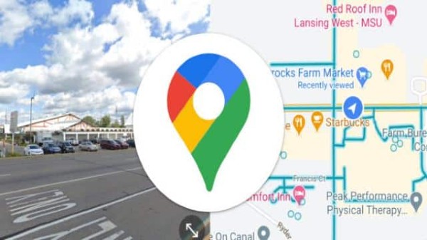 iPhoneలో Google Mapsలో స్ట్రీట్ వ్యూ లేయర్‌ని ఉపయోగించే విధానం 