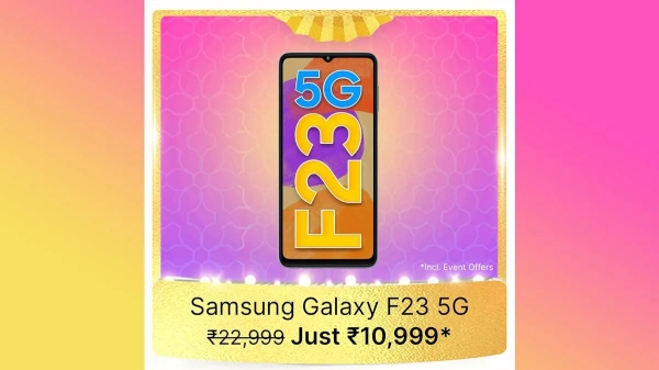 Samsung Galaxy F23 5G (సేల్ ధ‌ర‌: Rs. 10,999):