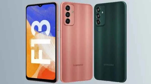 Samsung Galaxy F13 స్మార్ట్‌ఫోన్; 