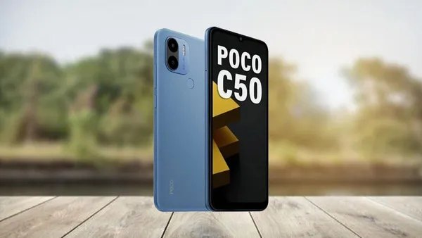 Poco C50 సేల్ మొదలైంది! ధర,ఆఫర్లు & స్పెసిఫికేషన్లు వివరాలు Poco C50 సేల్ మొదలైంది! ధర,ఆఫర్లు & స్పెసిఫికేషన్లు వివరాలు