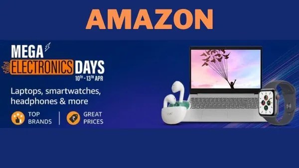 Amazon Mega Electronics Days Sale Live Now,Huge Discount Offers On Electronic Gadgets. Details Here.