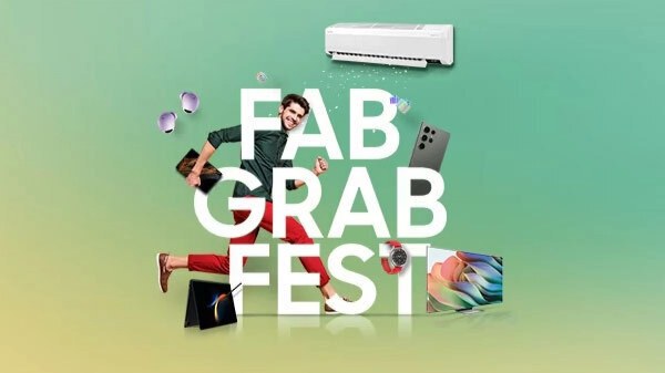 Samsung Fab Grab Fest Live Now: Huge Discount Offers On Samsung Smarttvs,Laptops And Smartphones.