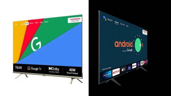 Thomson Launches 50 Inch 4K Smart Tv With Google TV OS Priced At Rs.27999. Specifications Details.