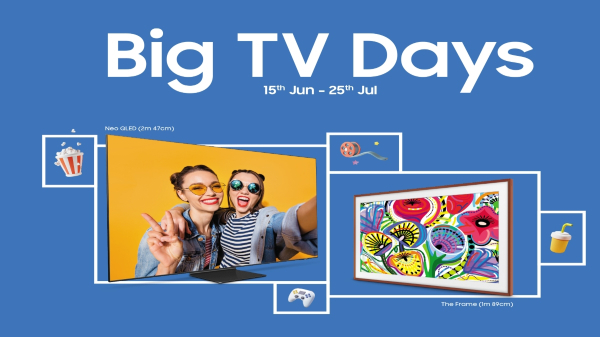 Samsung Big TV Days Sale Live Now : Huge Discounts, Freebies And Cashback Offers On Samsung Smart Tvs.