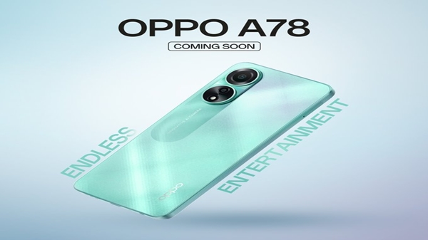 Oppo A78 4g smartphone 