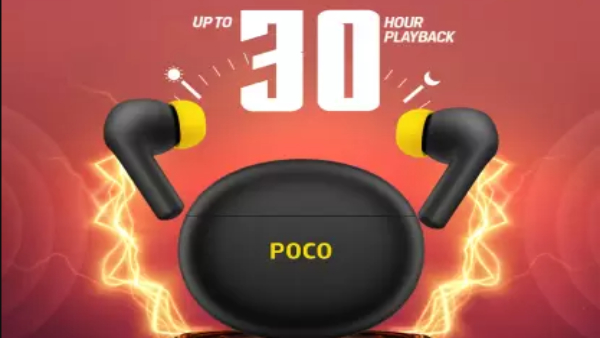 Poco Announced Sale Date For Its First Poco Pods Wireless Earbuds. Introductory Price Set At Rs.1199. 
