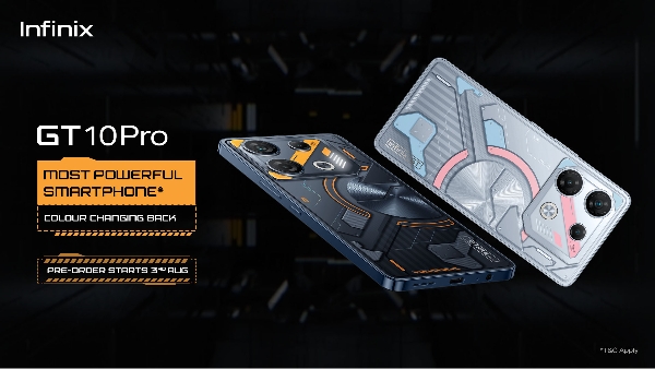 Infinix GT 10 Pro smartphone launched in India