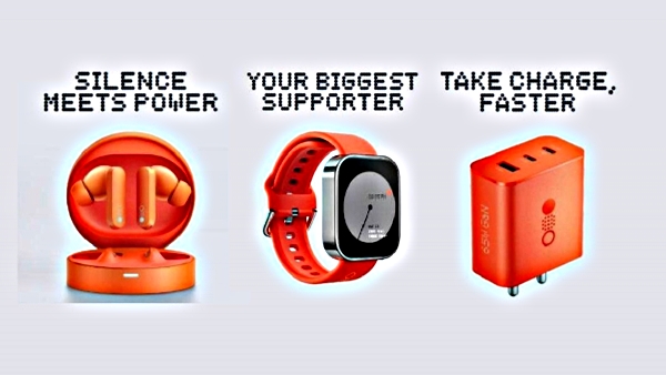 Nothing smartwatch and earbuds