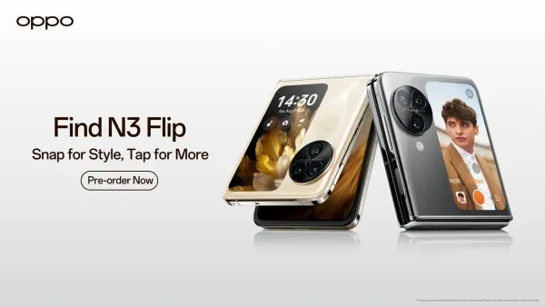 OPPO Find N3 Flip Runs Ahead of the Pack With Industry’s First Triple Camera setup; Invisible Crease