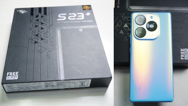 itel S23 Plus First Impressions And Review In Telugu. Complete Specifications Discussed.