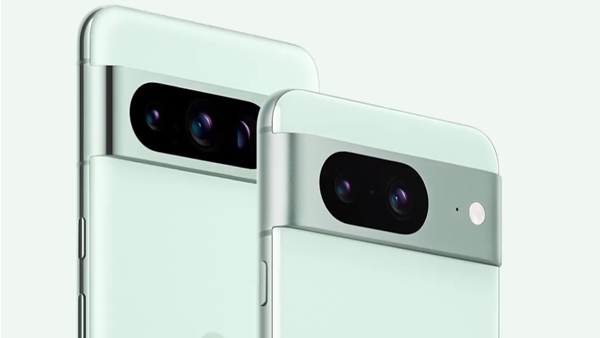 Google pixel 8 mint green colour smartphone 