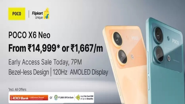 Poco X6 Neo 5G Smartphone specs