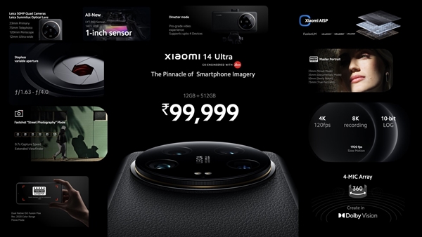 Xiaomi 14 Ultra Smartphone launched