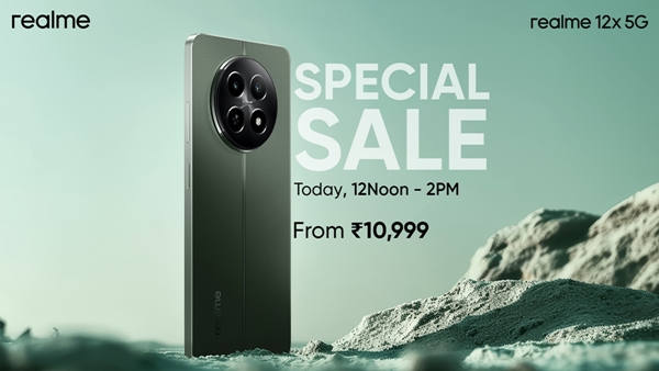 Realme 12X 5G special sale is live on Flipkart