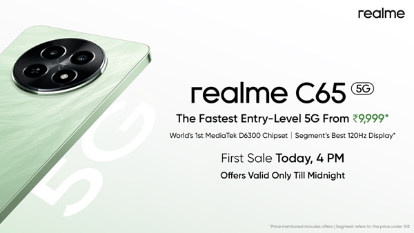 Realme C65 5G Smartphone