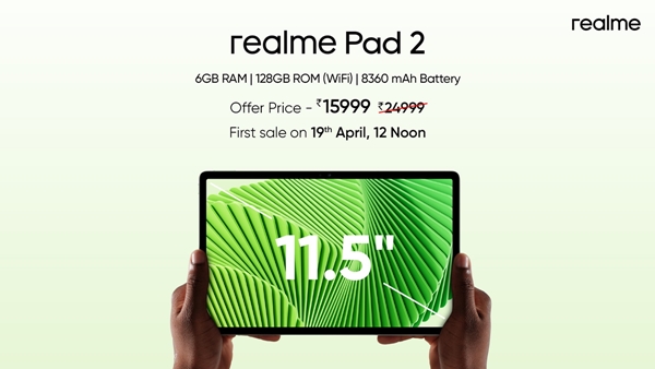 Realme Pad 2 launched