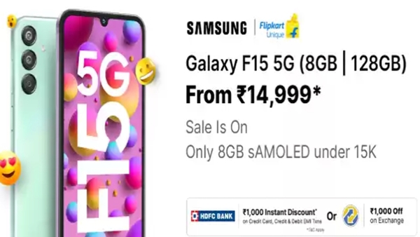 Samsung Galaxy F15 5G sale