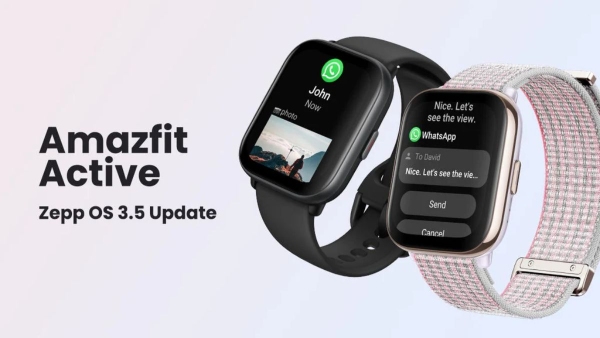 Amazfit Active Smartwatches Gets New Software Update