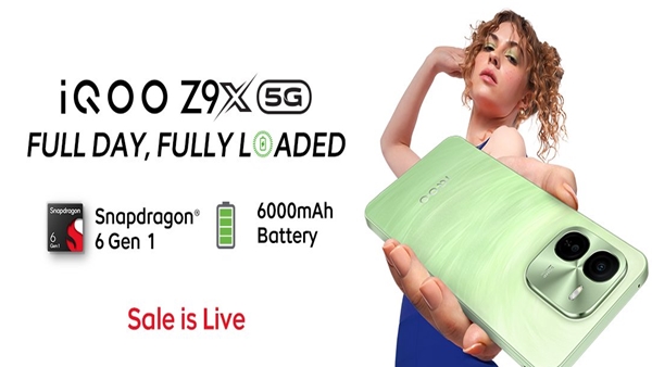 iQOO Z9X 5G Smartphone sale is live