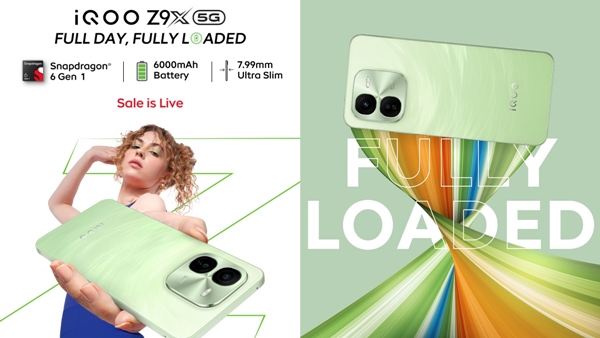 iQOO Z9X 5G Smartphone sale is live
