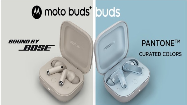 Moto Buds and Buds plus earbuds launched