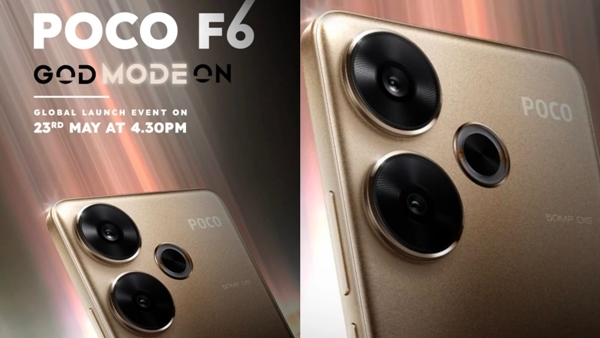 Poco F6 5G Smartphone confirmed to launch on may 23 in india