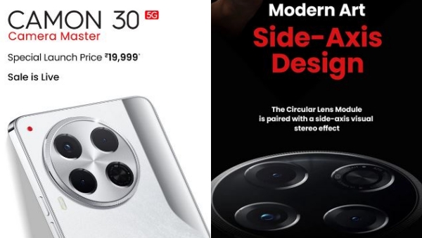 Tecno Camon 30 5G series Smartphone sale offers