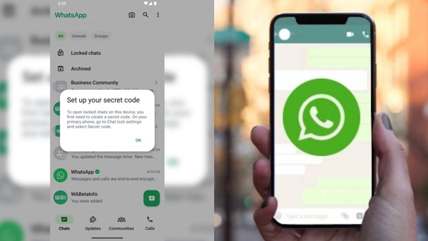 whatsapp locked chat feature extended to linked devices rolled out for beta