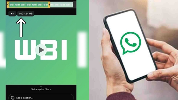 whatsapp users can soon allow one minute video status for iOS
