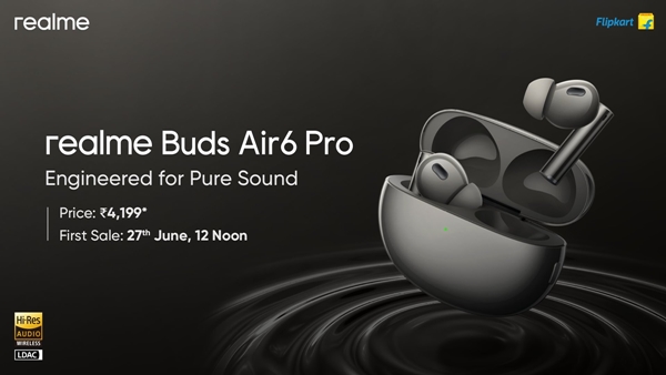 Realme Buds Air 6 Pro earbuds launched