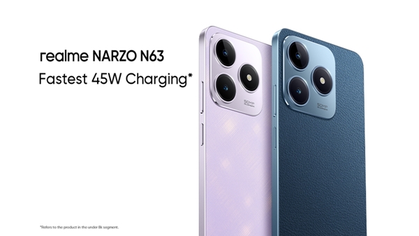 realme narzo N63 smartphone launched