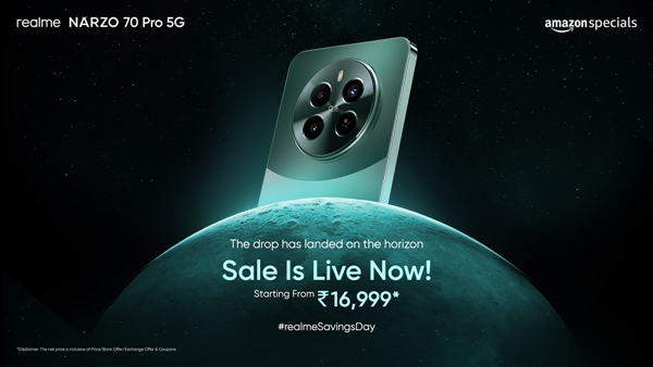 Realme narzo 70 Pro 5G smartphone received rs3000