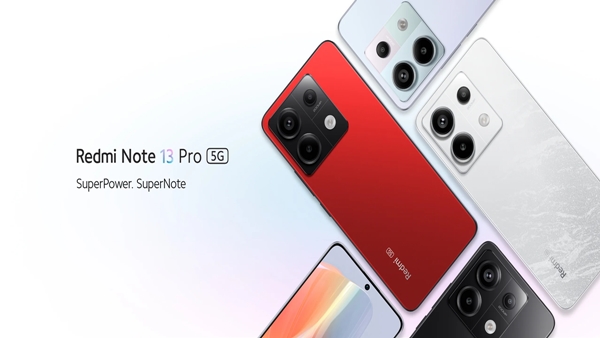Redmi Note 13 Pro 5G scarlet red