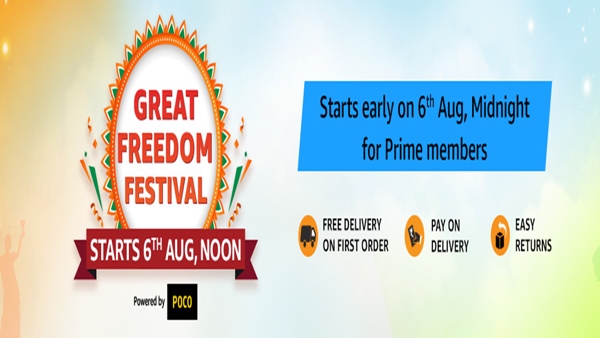 Amazon Great freedom Festival sale 2024