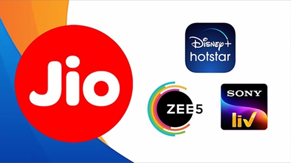 Top five Jio prepaid Recharge Plans with OTT Subscriptions