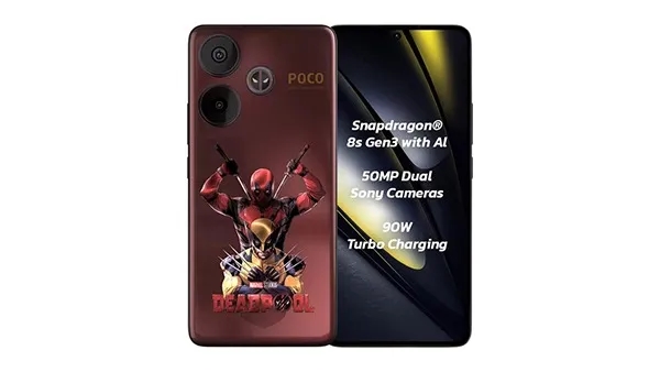Poco F6 deadpool Special edition smartphone