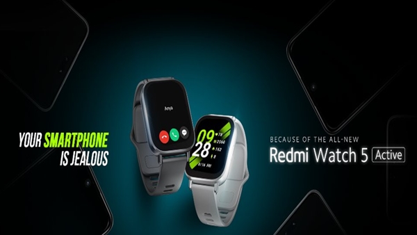 Redmi watch 5 active smart watch launched in india
