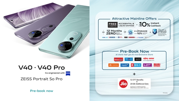 Vivo V40 Series Smartphones launched in india