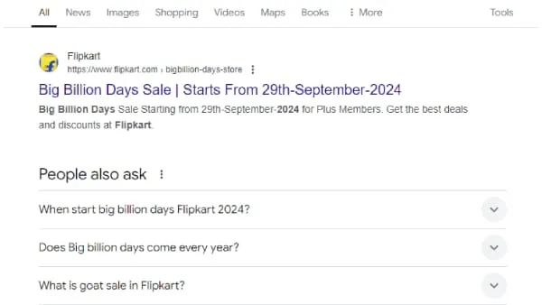 Flipkart Big billion days sale 2024 dates leaked