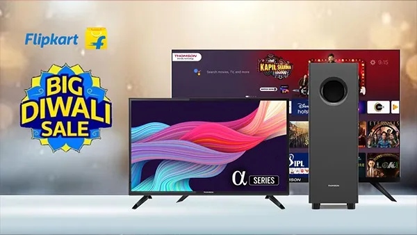 Flipkart Big Diwali Sale  Huge Discount Offers On Thomson Tvs  Washing Machines And Other Electronics
