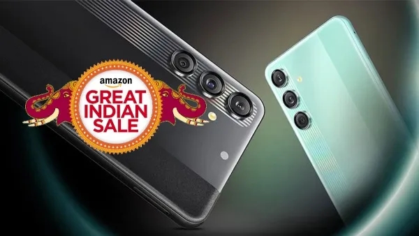 amazon great indian festival sale 2024 offers RS2000 Coupon discount on Samsung Galaxy M55s 5G Smartphone