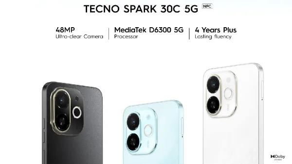 Tecno Spark 30C 5G Smartphone launched in india