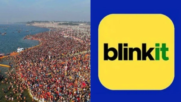 Blinkit Sets Up Store at Maha Kumbh Mela